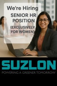 Lead – Human Resources Job at Suzlon | Manager HR | Davanagere 1 Lead –Human Resources Suzlon